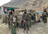 taliban security personnel stand guard near the torkham border crossing between afghanistan and pakistan in the nangarhar province on february 27 2026 pakistan bombed major cities in afghanistan including the capital kabul on february 27 photo afp