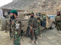 taliban security personnel stand guard near the torkham border crossing between afghanistan and pakistan in the nangarhar province on february 27 2026 pakistan bombed major cities in afghanistan including the capital kabul on february 27 photo afp