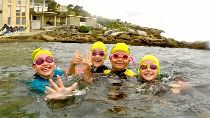warm water