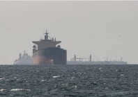 tankers sail in the gulf near the strait of hormuz as seen from northern ras al khaimah near the border with oman s musandam governance amid the us israeli conflict with iran in united arab emirates march 11 2026 photo reuters