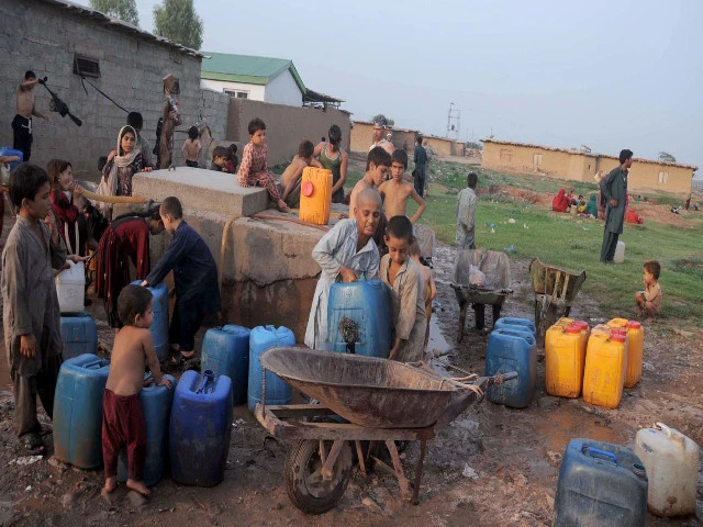 rawalpindi water crisis photo inp file