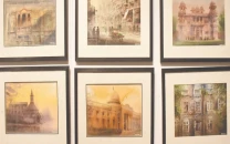 watercolours illuminate karachi s vanishing heritage