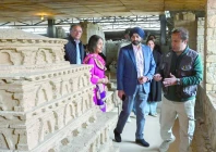 dr abdul samad secretary of tourism khyber pakhtunkhwa briefs world bank president ajay pal singh banga on the historical significance and development plans of julian stupa in khanpur photo express dr abdul samad secretary of tourism khyber pakhtunkhwa briefs world bank president ajay pal singh banga on the historical significance and development plans of julian stupa in khanpur photo express