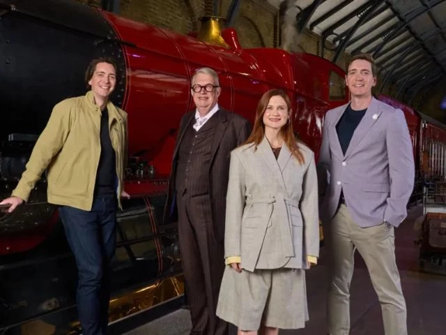 hogwarts nostalgia returns as harry potter cast revisit iconic film sets in reunion