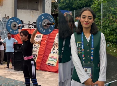 sahar sibghat s gold win at national weightlifting championship draws praise sahar sibghat s gold win at national weightlifting championship draws praise