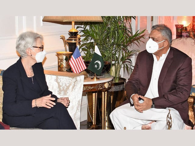 army chief gen qamar javed bajwa meets us deputy secretary of state wendy sherman on friday photo ispr army chief gen qamar javed bajwa meets us deputy secretary of state wendy sherman on friday photo ispr