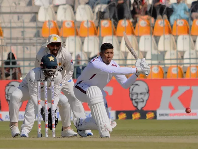 first in 91 years pakistan vs west indies multan test sets rare record first in 91 years pakistan vs west indies multan test sets rare record