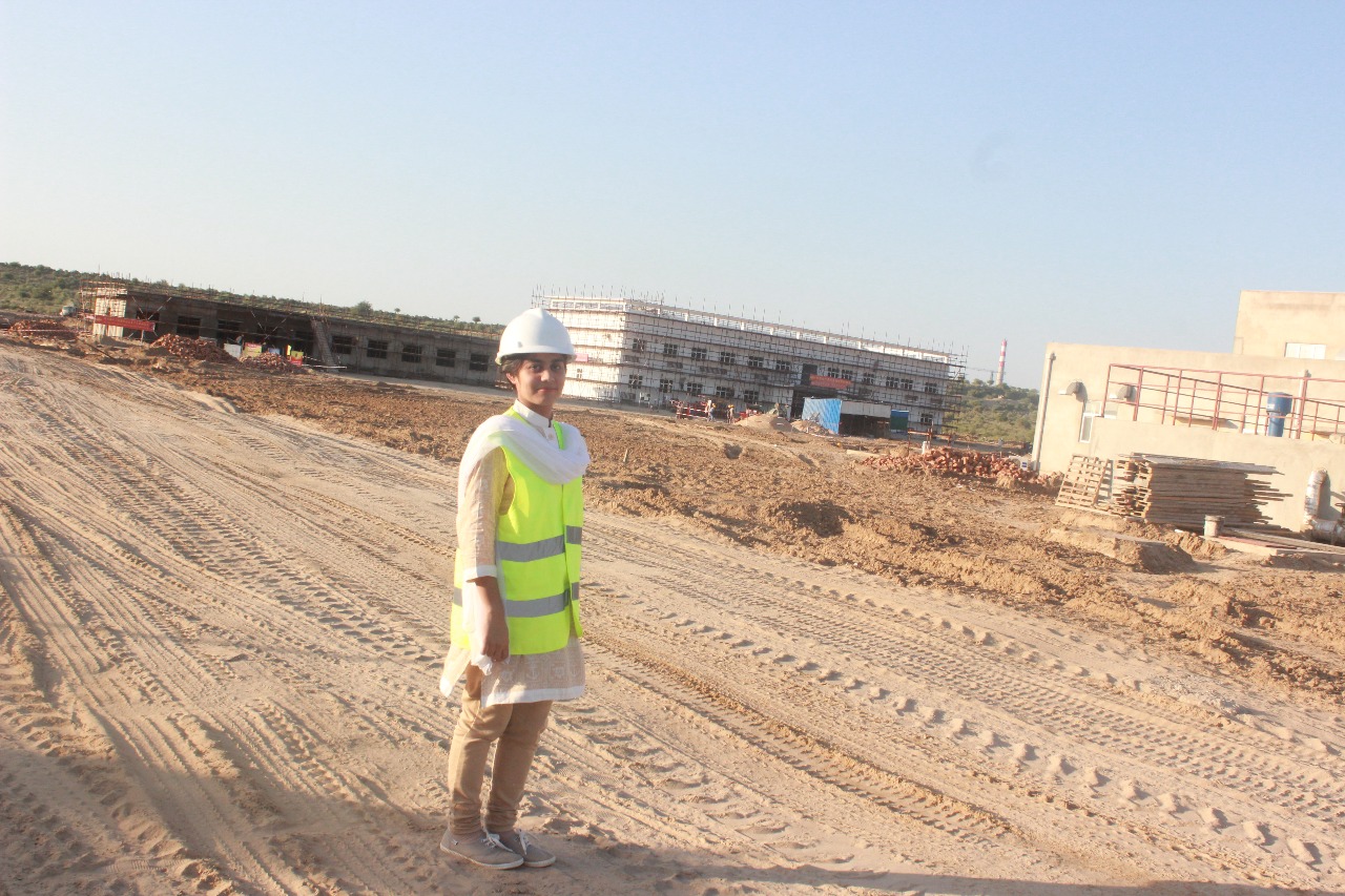 kiran sadhwani is the only female engineer working at the thar coal fields photo courtesy deepak akash