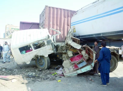 train tanker crash shuts mai kolachi road train tanker crash shuts mai kolachi road
