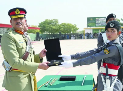 passing out of asf basic course trainees held