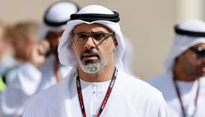 abu dhabi crown prince sheikh khaled bin mohamed at yas marina circuit abu dhabi united arab emirates photo reuters