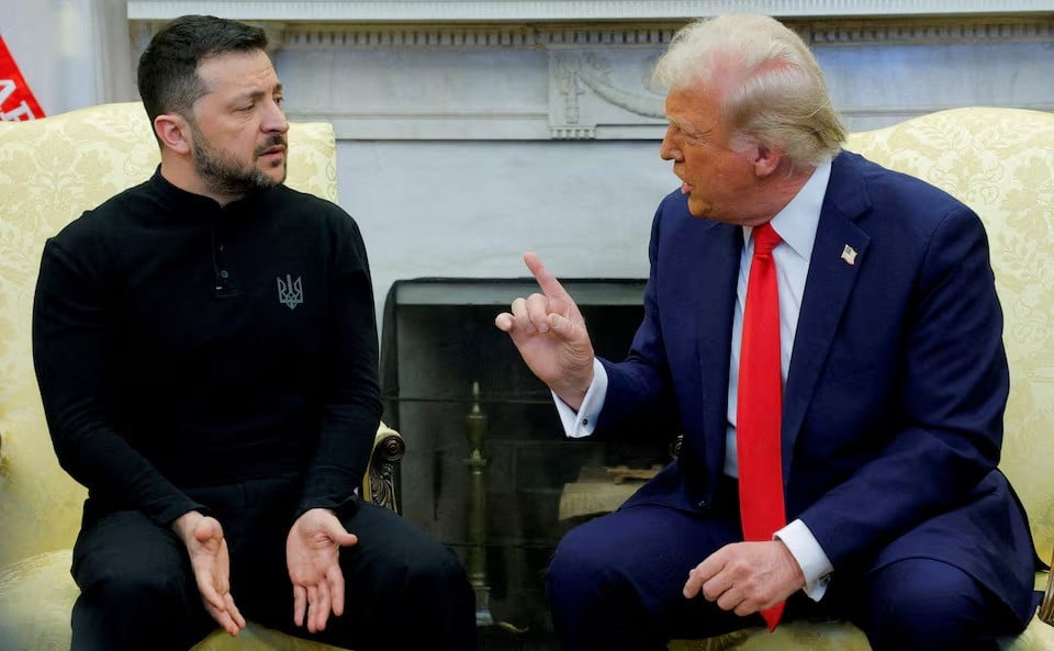 us president donald trump meets with ukrainian president volodymyr zelenskiy at the white house in washington dc us on february 28 2025 photo reuters