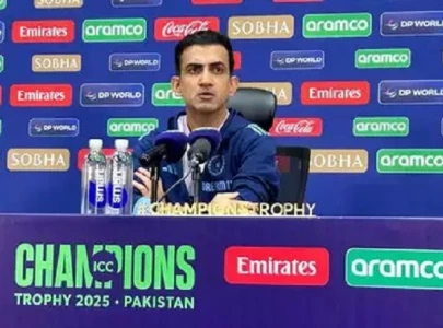 gautam gambhir dismisses criticism of india s advantage in dubai