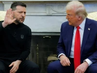 us president donald trump hosts ukrainian president volodymyr zelenskiy at the white house in washington dc us on february 28 2025 photo reuters