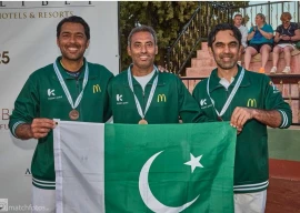 pakistan win bronze at itf masters world tennis championship