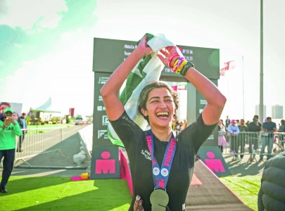 sana arif leads pakistan s charge in int l triathlon sana arif leads pakistan s charge in int l triathlon