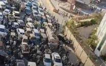 transporters stage protest against customs officials