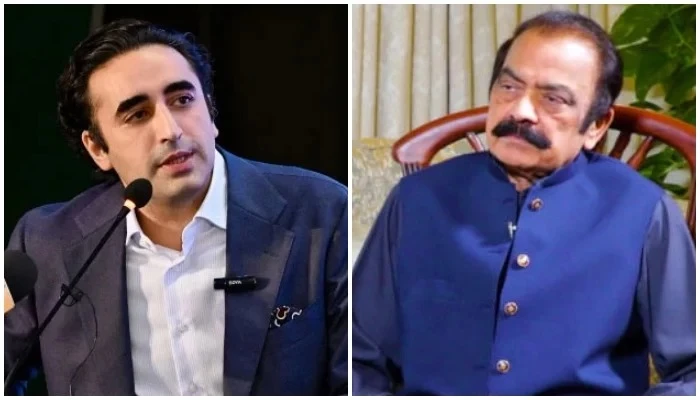 a combination photo of ppp chairman bilawal bhutto zardari and adviser to the prime minister on political and public affairs rana sanaullah courtesy geo tv a combination photo of ppp chairman bilawal bhutto zardari and adviser to the prime minister on political and public affairs rana sanaullah courtesy geo tv