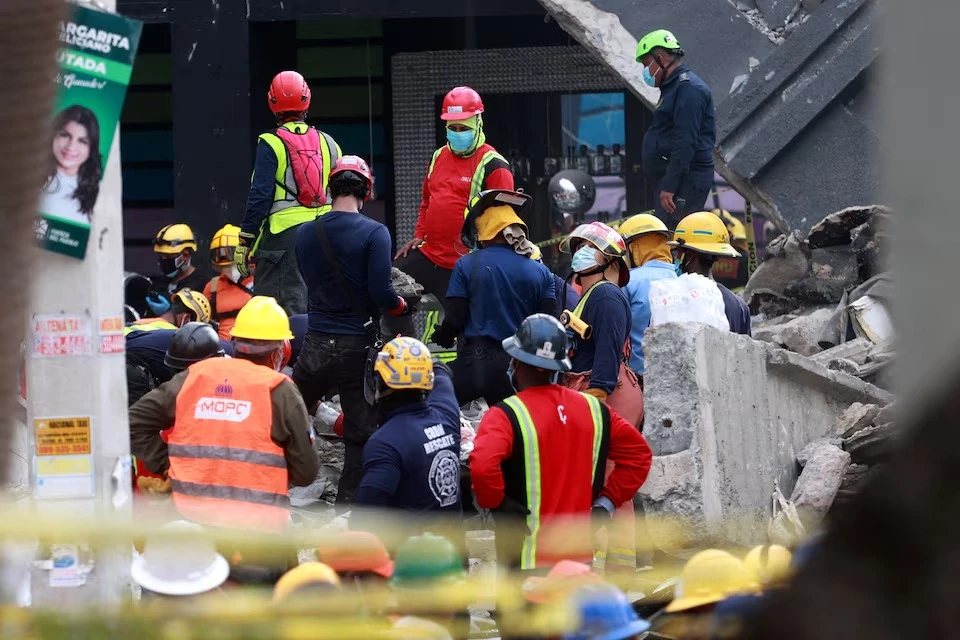 rescue teams work at the site of the collapsed jet set nightclub in santo domingo dominican republic april 9 2025 photo reuters rescue teams work at the site of the collapsed jet set nightclub in santo domingo dominican republic april 9 2025 photo reuters