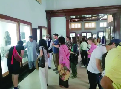 scottish delegation explores taxila s cultural heritage scottish delegation explores taxila s cultural heritage