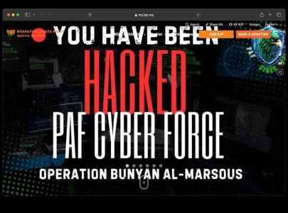 pakistani cyber offensive hits indian systems bjp website