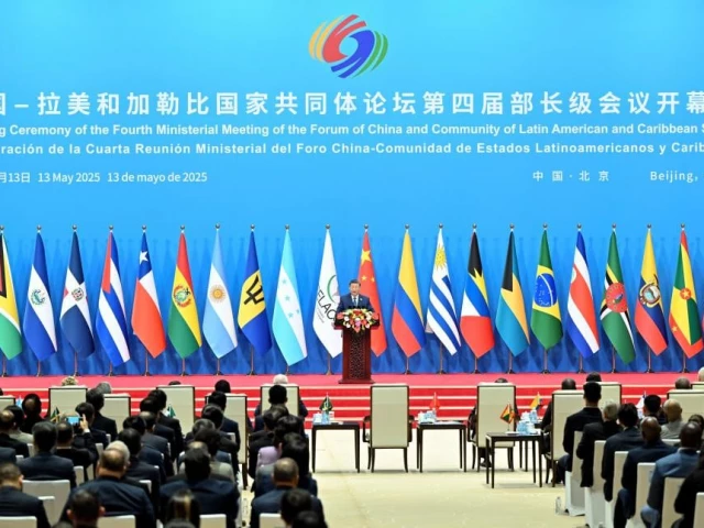 chinese president xi jinping opened the fourth ministerial meeting of the china celac forum in beijing on may 12 2025 photo xinhua chinese president xi jinping opened the fourth ministerial meeting of the china celac forum in beijing on may 12 2025 photo xinhua
