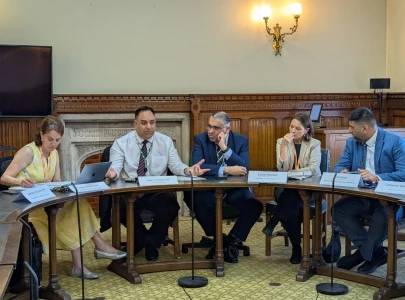 tehreek e kashmir uk president lauds appg kashmir chair for timely meeting after indo pak conflict