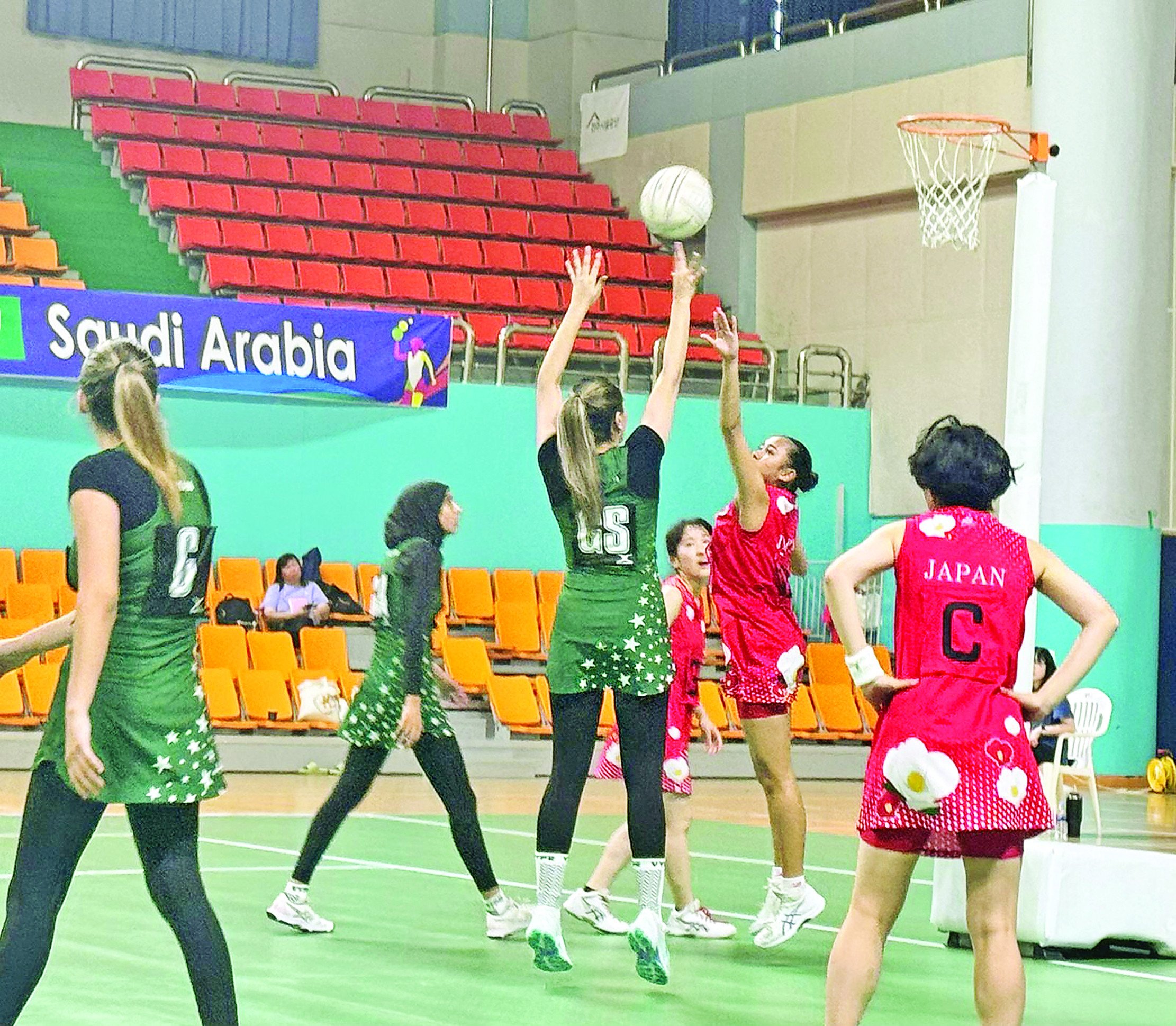 Pak cruise past Japan to reach netball final