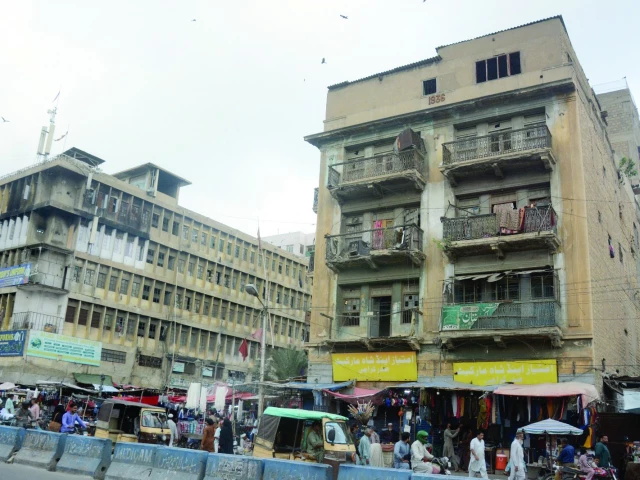 a derelict building has been sealed by sbca while a resident said he has challenged the decision in the court of law photo jalal qureshi express a derelict building has been sealed by sbca while a resident said he has challenged the decision in the court of law photo jalal qureshi express