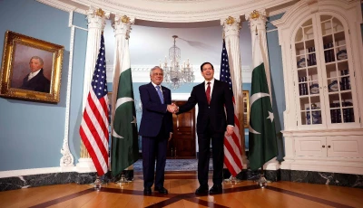 dpm ishaq dar meets us secretary of state marco rubio at the state department in washington dc on july 25 2025 photo foreign office