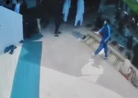 renowned advocate shot dead in mosque son injured