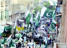 sindh marks i day with discernible fervor sindh marks i day with discernible fervor