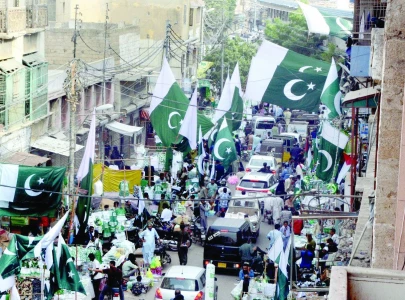 sindh marks i day with discernible fervor sindh marks i day with discernible fervor
