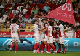 pogba watches as monaco start ligue 1 season with a win pogba watches as monaco start ligue 1 season with a win