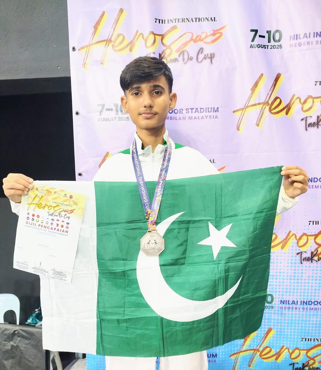 Pakistan get 8 gold medals at Hero Taekwondo Open