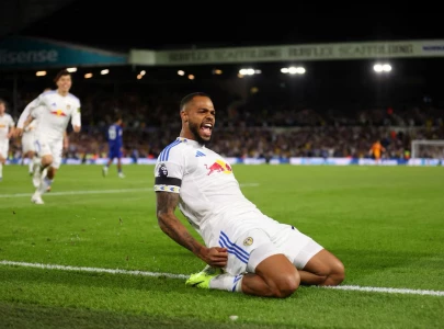 nmecha penalty gets leeds up and running on premier league return