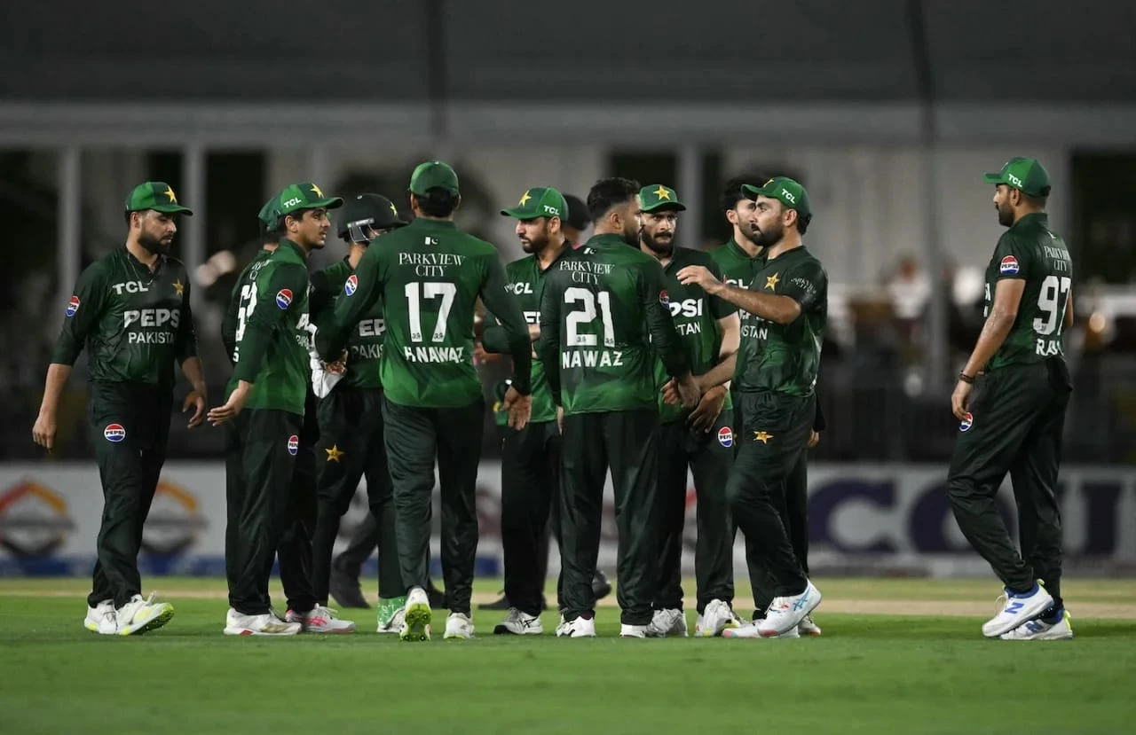 young side the pakistan team was celebrating their victory against west indies in the t20i series photo afp file