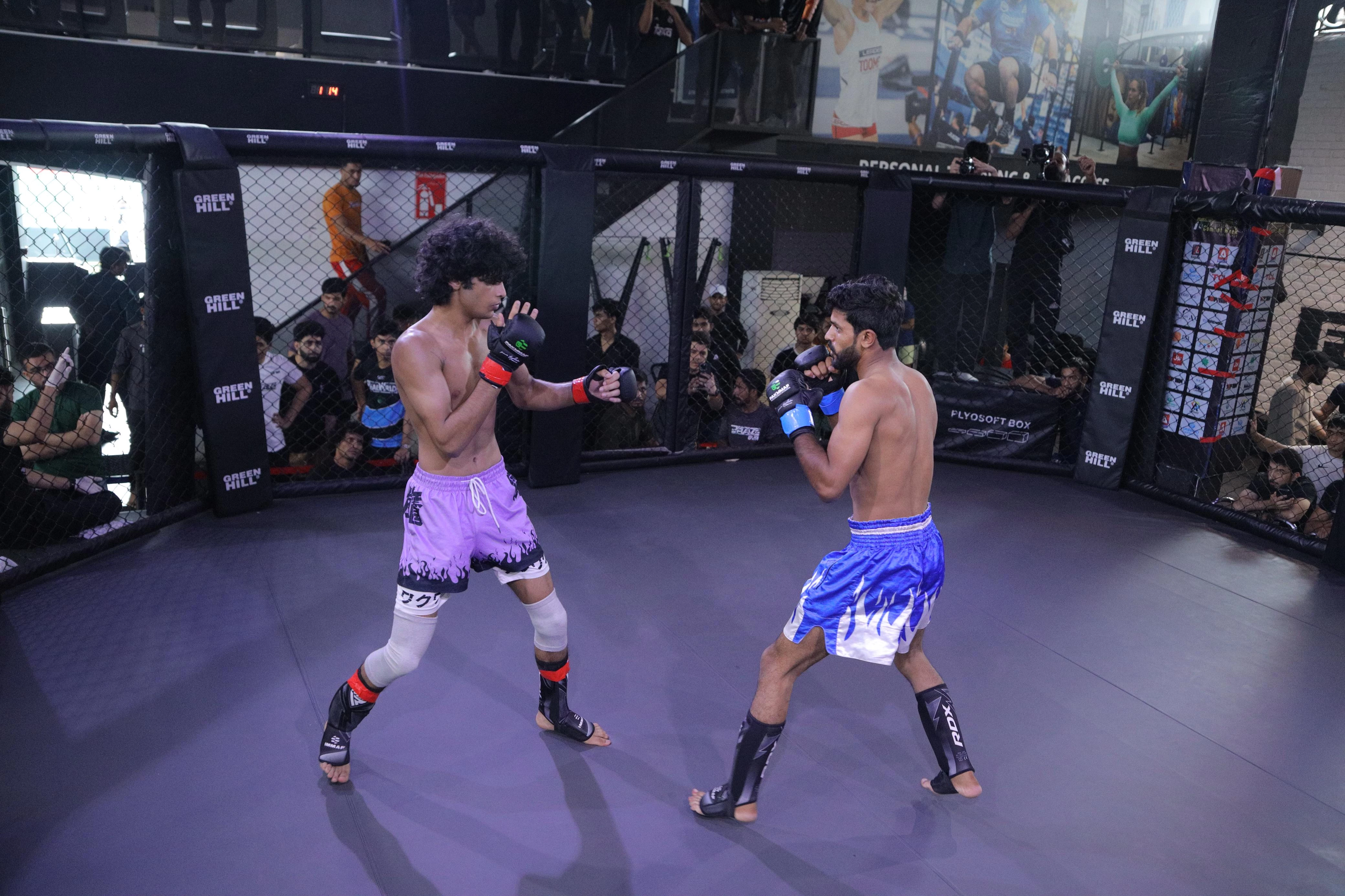 fighters vying for their place in the pakistan combat night 2025 photo courtesy activit