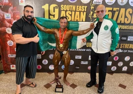 pakistan s firasat ejaz win bodybuilding golds in thailand pakistan s firasat ejaz win bodybuilding golds in thailand