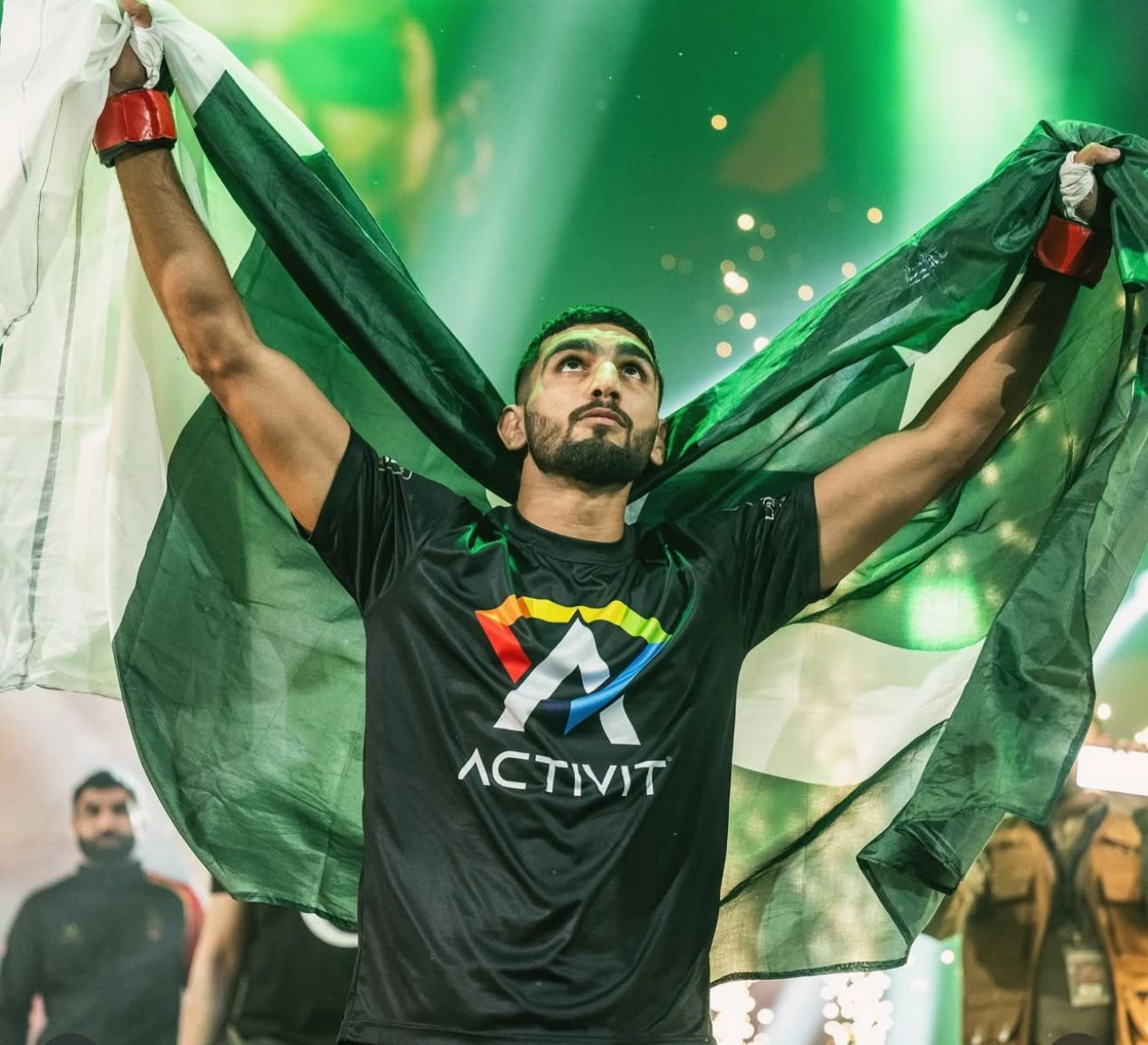 the 28 year old rizwan the haider ali will be going into his 10th international bout photo instagram