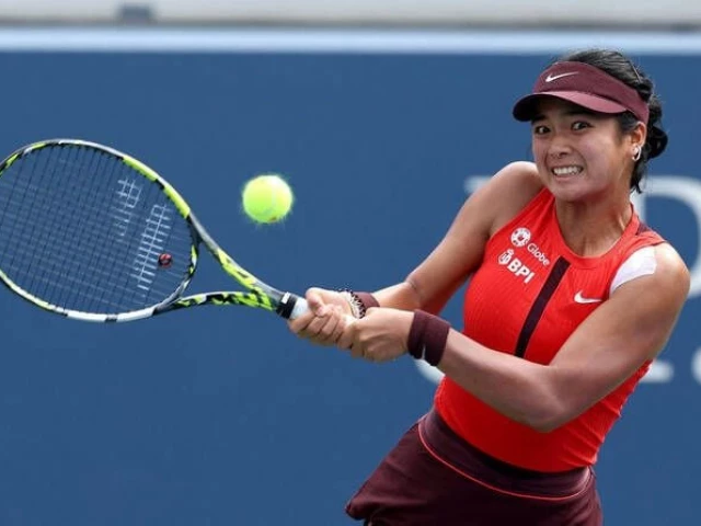 alexandra eala produced a jaw dropping late comeback to carve out a piece of tennis history at the us open on sunday photo afp