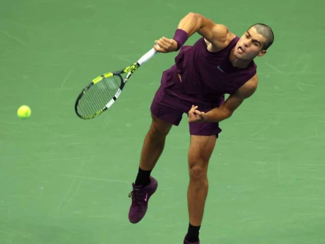 carlos alcaraz stormed into the third round of the us open photo afp carlos alcaraz stormed into the third round of the us open photo afp