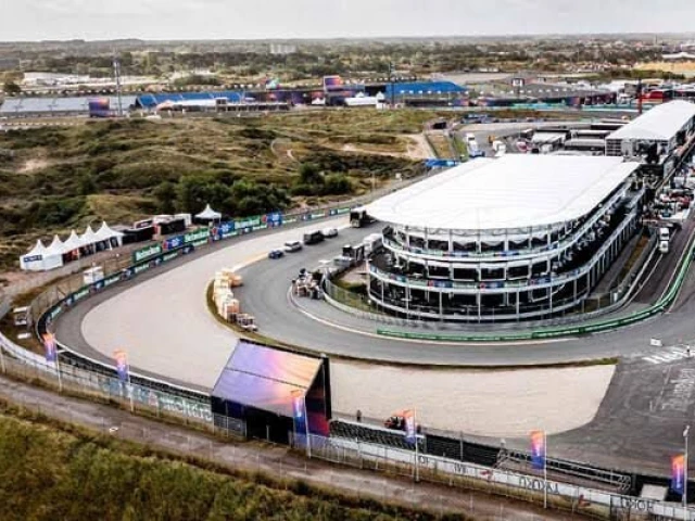 this aerial picture shows a general view of the zandvoort circuit in zandvoort photo afp this aerial picture shows a general view of the zandvoort circuit in zandvoort photo afp
