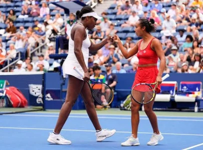 venus williams fernandez into us open doubles quarter finals venus williams fernandez into us open doubles quarter finals