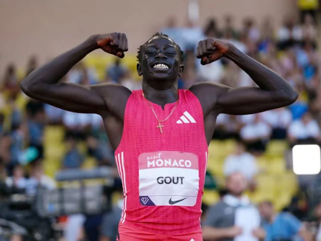 australia s gout gout will make his senior national team debut when he runs in the 200m at the 2025 world athletics championships in tokyo photo afp