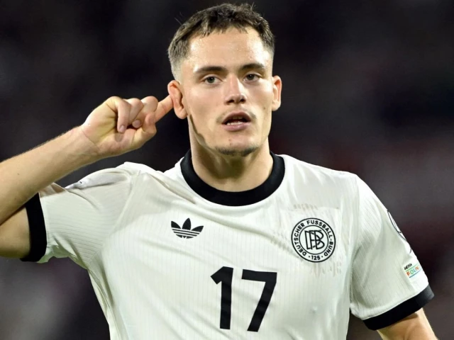 florian wirtz celebrates scoring germany s third against northern ireland photo reuters florian wirtz celebrates scoring germany s third against northern ireland photo reuters