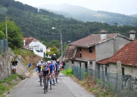 vuelta hit by protests again bernal wins stage vuelta hit by protests again bernal wins stage