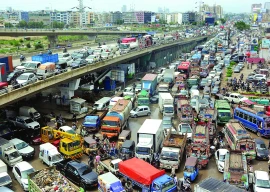 korangi ebm causeway closures paralyse traffic korangi ebm causeway closures paralyse traffic