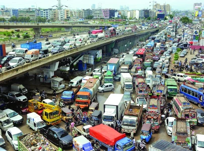 korangi ebm causeway closures paralyse traffic korangi ebm causeway closures paralyse traffic