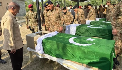 pm shehbaz and coas asim munir pay homage to martyred soldiers in bannu photo courtesy ptv news via x